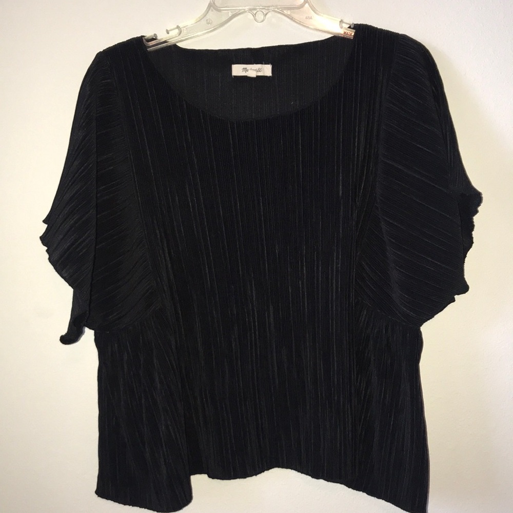 Madewell Micro Pleat Top